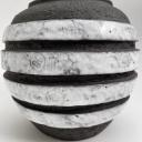 Brutalist Swiss ceramic vase by Heinrich Meister_2
