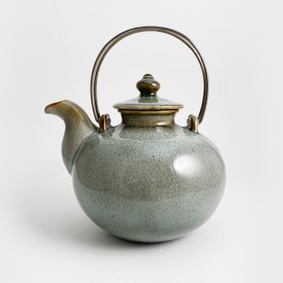 Ceramic teapot by Gösta Grähs for Rörstrand, Sweden_0