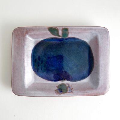 Ceramic tray by Robert & Jean Cloutier, circa 1960_0