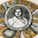 Fornasetti plate, Grandi Maestri, Rossini_1