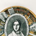 Fornasetti plate, Grandi Maestri, Rossini_3