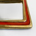French ceramic mirror by Mithé Espelt, France circa 1970_8