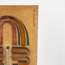 French ceramic thermometer by Roge Capron, Vallauris, France_1