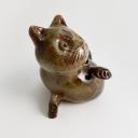 French ceramic vase pique-fleurs by Alexis Kostanda Vallauris_5