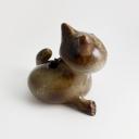 French ceramic vase pique-fleurs by Alexis Kostanda Vallauris_4