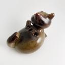 French ceramic vase pique-fleurs by Alexis Kostanda Vallauris_3