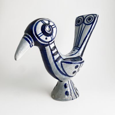 Large ceramic bird by Gerd Hiort Petersen for Soholm_0