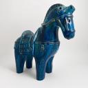 Large Rimini Blue horse by Aldo Londi for Bitossi_3