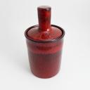 Red ceramic jar by Swiss artist André Freymond_5
