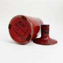 Red ceramic jar by Swiss artist André Freymond_9