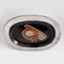 Swiss ceramic charger by Margaret Linck circa 1950_5