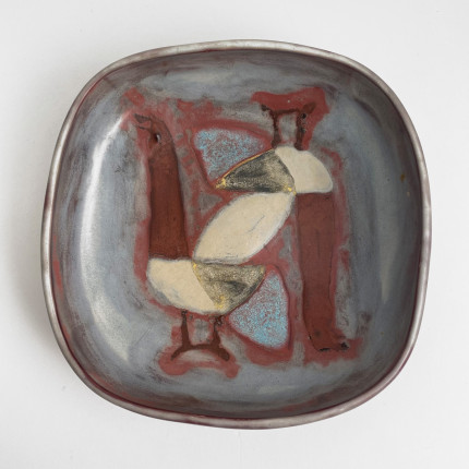 Swiss ceramic tray Hans Alb
