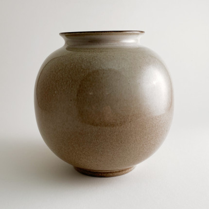 Swiss ceramic vase signed, Matzendorf / Aedermannsdorf