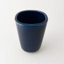 Blue ceramic vase Marselis by Nils Thorsson for Royal Copenhagen_1