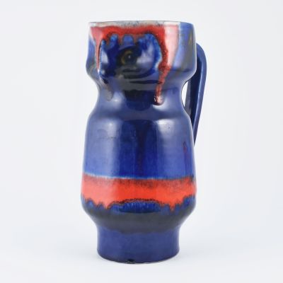 Vintage ceramic owl jug by Carstens, Germany_0