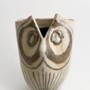 Vintage ceramic vase designed as an owl_8