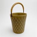 Vintage danish ceramic ice bucket by Jens Harald Quistgaard for Kronjyden Nissen_1