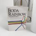 Bertil Vallien glas vase Kosta Boda "Rainbow" with box_7
