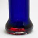 Blue and red sommerso vase by Seguso, Murano_2