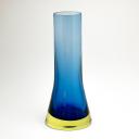 Blue Murano glass vase by Flavio Poli for Seguso_5