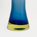 Blue Murano glass vase by Flavio Poli for Seguso_1