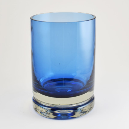 Blue vase from the luxus serie, Riihimäki Lasi, Nanny Still