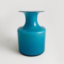 Blue vase vase Carnaby by Per Lütken for Holmegaard, Denmark_2