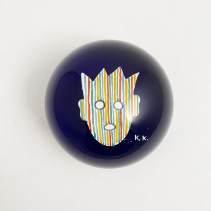Glas paperweight design Kiki Kogelnik, Wien, Austria