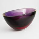 Large sommerso bowl by Flavio Poli for Seguso, Murano_4