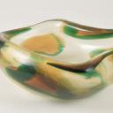 Murano bowl Archimede Seguso macchie ambre verde_6