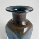 Small blue vase by Bertie Vallien for Kosta Boda_3