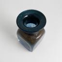 Small blue vase by Bertie Vallien for Kosta Boda_2