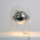 Lampe vintage Space Age plexiglass and metal_3
