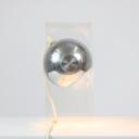 Lampe vintage Space Age plexiglass and metal_1