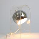 Lampe vintage Space Age plexiglass and metal_8