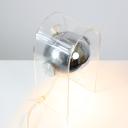Lampe vintage Space Age plexiglass and metal_13
