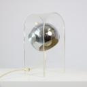 Lampe vintage Space Age plexiglass and metal_10