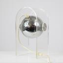 Lampe vintage Space Age plexiglass and metal_4