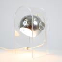 Lampe vintage Space Age plexiglass and metal_7