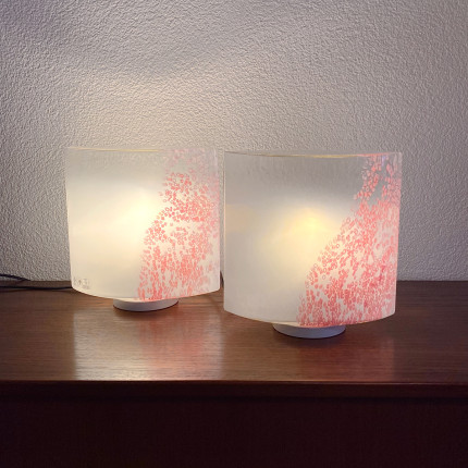 Pair of lamps Idra by Rosanna Toso for Leucos