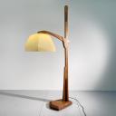 Wooden antroposophical floor lamp Dornach design_5