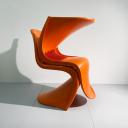 Set of 4 Verner Panton chairs, Hermann Miller, Fehlbaum 1973_4