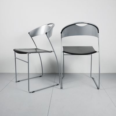 6 chairs Juliette by Hannes Wettstein for Baleri_0