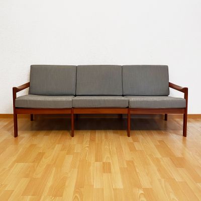 Danish teak sofa by Illum Wikkelsø for Niels Eilersen_0