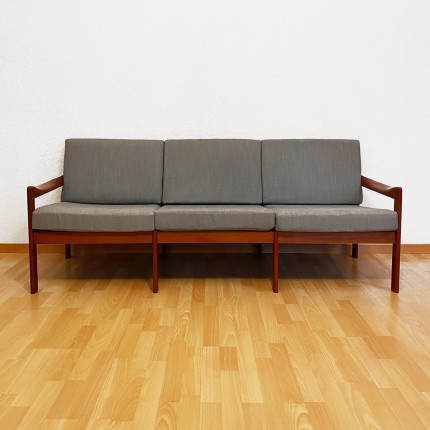 Danish teak sofa by Illum Wikkelsø for Niels Eilersen