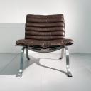 Leather easy chair "Ari" by Arne Norell, Sweden_5