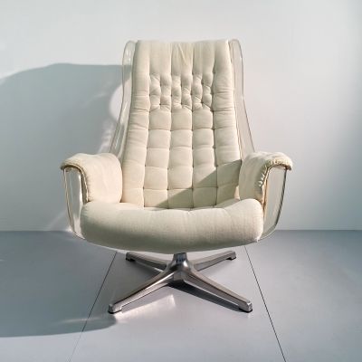 Lounge chair Galaxy by Alf Svensson & Yngvar Sandström for Dux_0