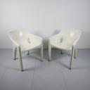 Pair of Gaudi chairs by Vico Magistretti for Artemide circa 1970_2
