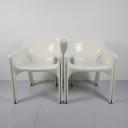 Pair of Gaudi chairs by Vico Magistretti for Artemide circa 1970_7