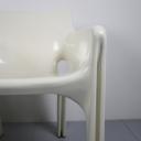 Pair of Gaudi chairs by Vico Magistretti for Artemide circa 1970_5